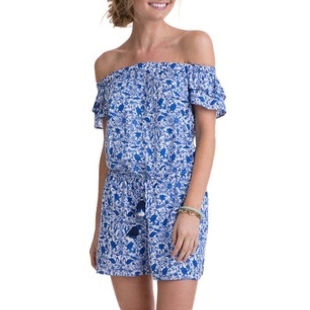 Vineyard Vines Bahamas Otomi Romper